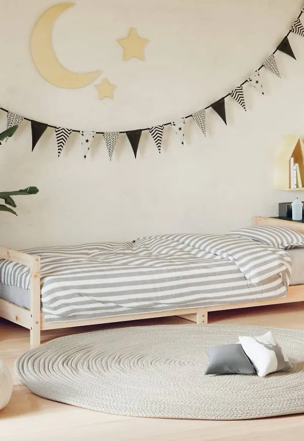 Elegant brun säng 2025 från vidaXL.