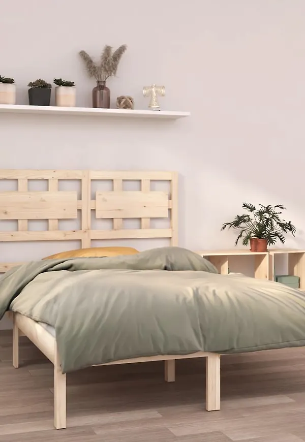 Brun sängram som passar perfekt till våren 2025!