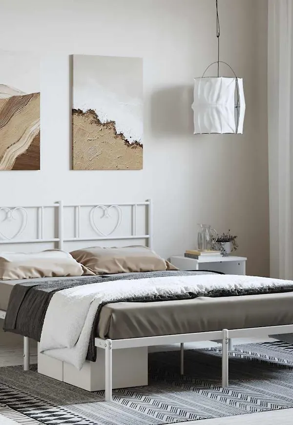 Exklusiv vit säng 2025 från vidaXL.