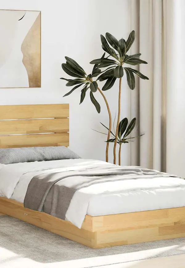 Klassisk säng i ek 2025 från vidaXL.