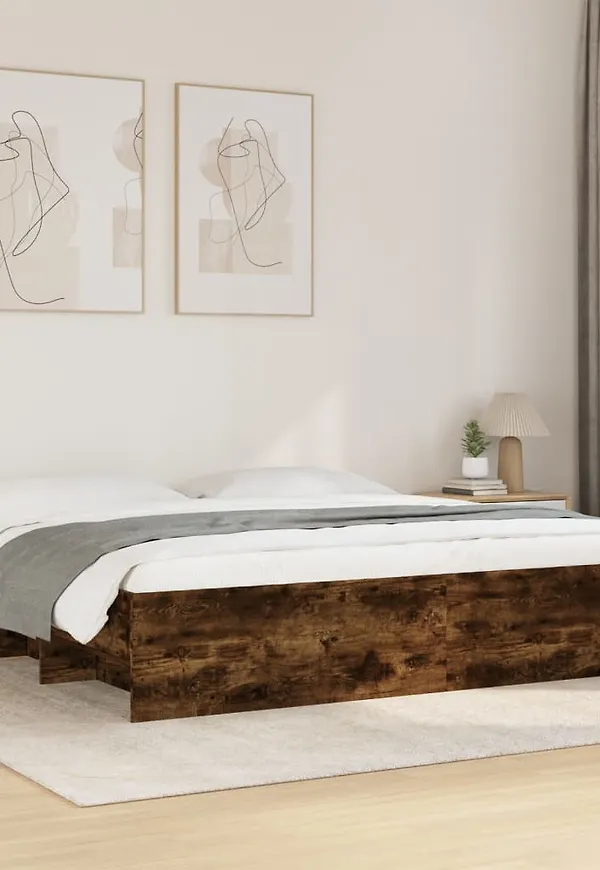 VidaXL säng i ek som passar perfekt till våren 2025!