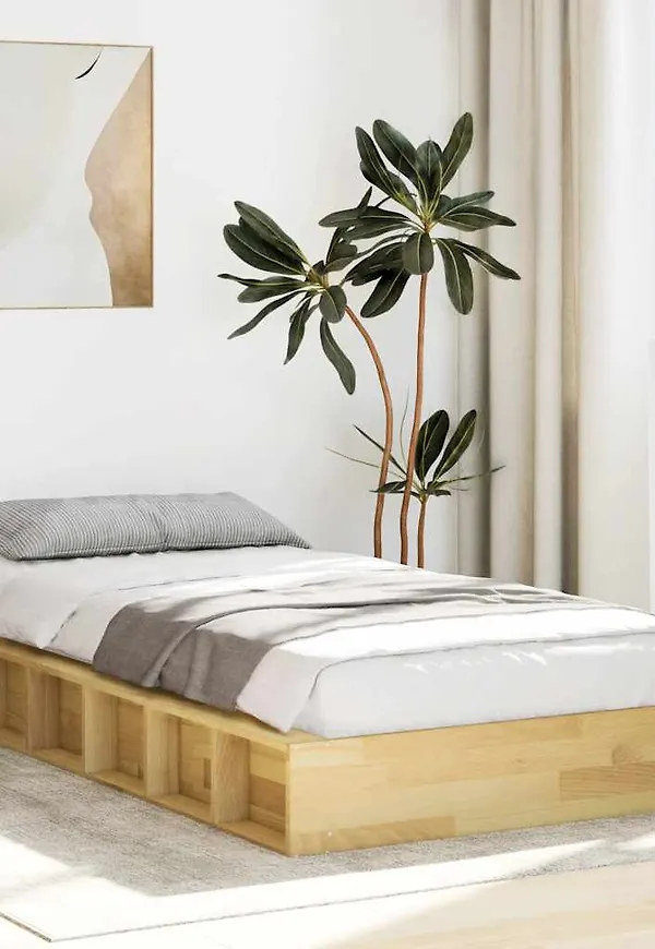 Ikonisk brun säng i ek 2025 från vidaXL.