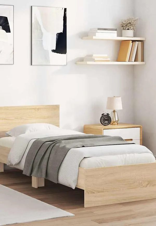 Stilriktig brun säng 2025 från vidaXL.