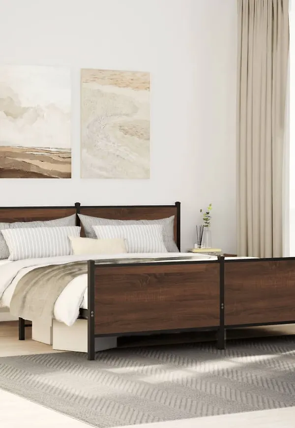 Riktigt trendig sängram 2025 från vidaXL.