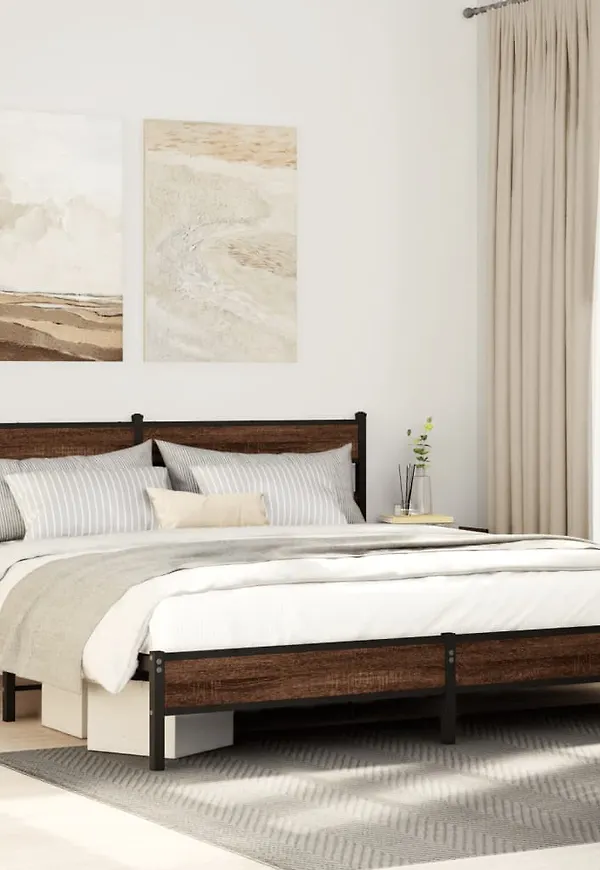 Supersnygg sängram 2025 från vidaXL.