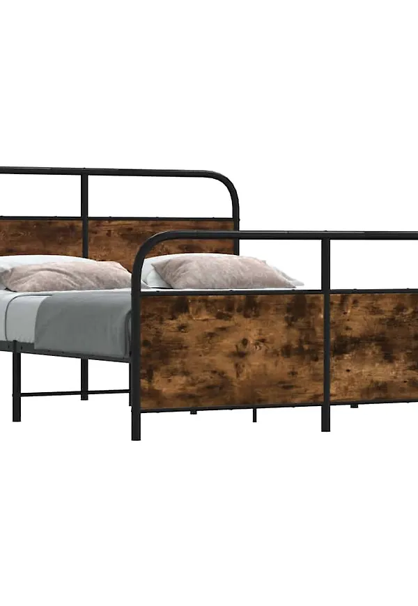 VidaXL säng i ek som passar perfekt till hösten 2025!