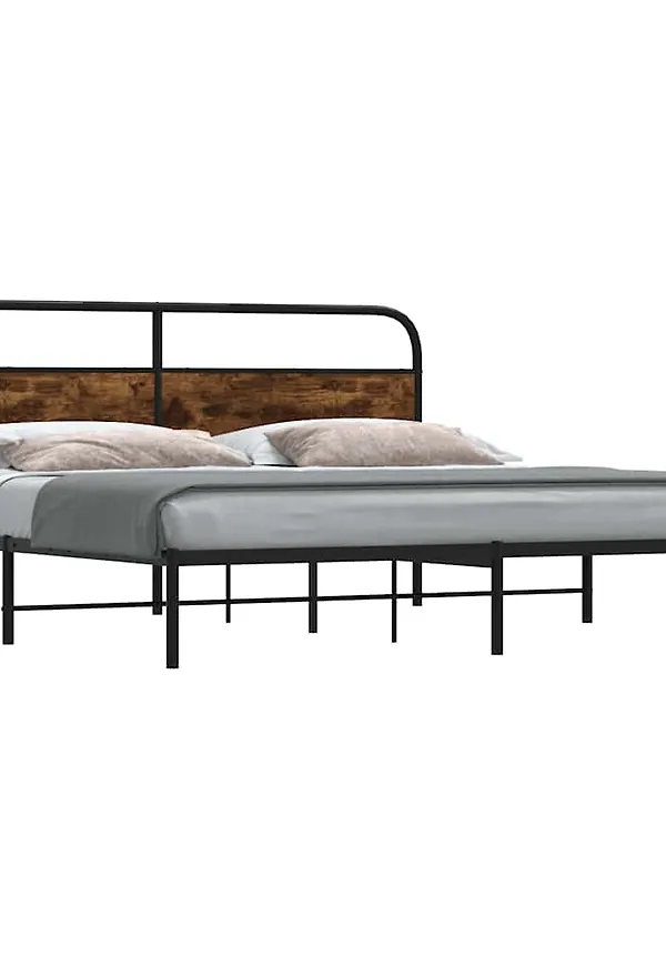 VidaXL säng i ek som passar perfekt till hösten 2025!