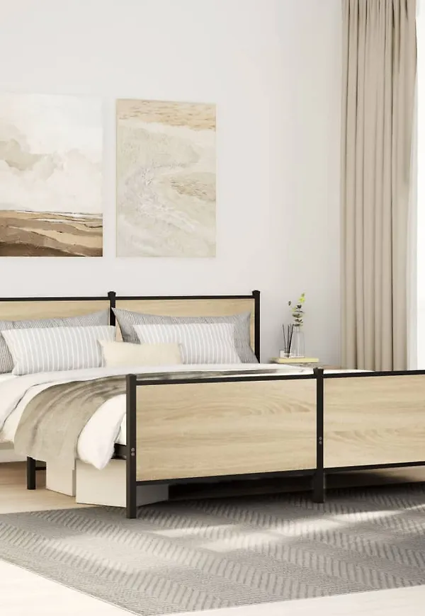 Smickrande ramar i brunt från vidaXL.