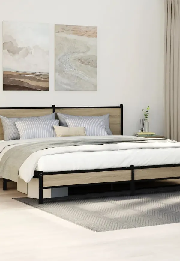 Fantastiskt snygg ram i ek från vidaXL.