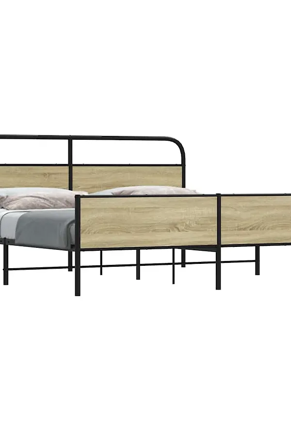 Stilriktig brun säng 2025 från vidaXL.