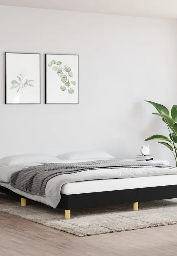 Trendig svart säng 2025 från vidaXL.