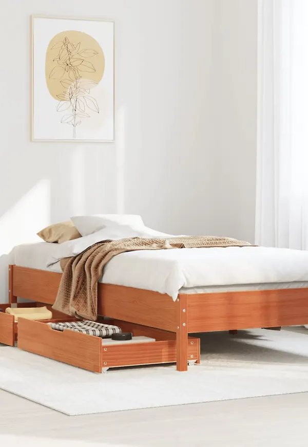 Jättefin Säng som passar bra vid många olika tillfällen.