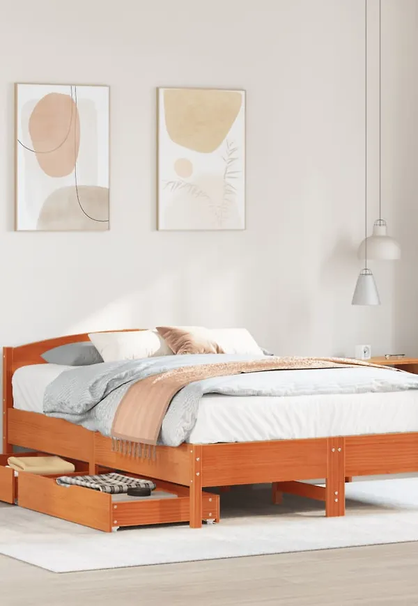 Fantastiskt snygg brun extrasäng 2025 från vidaXL.