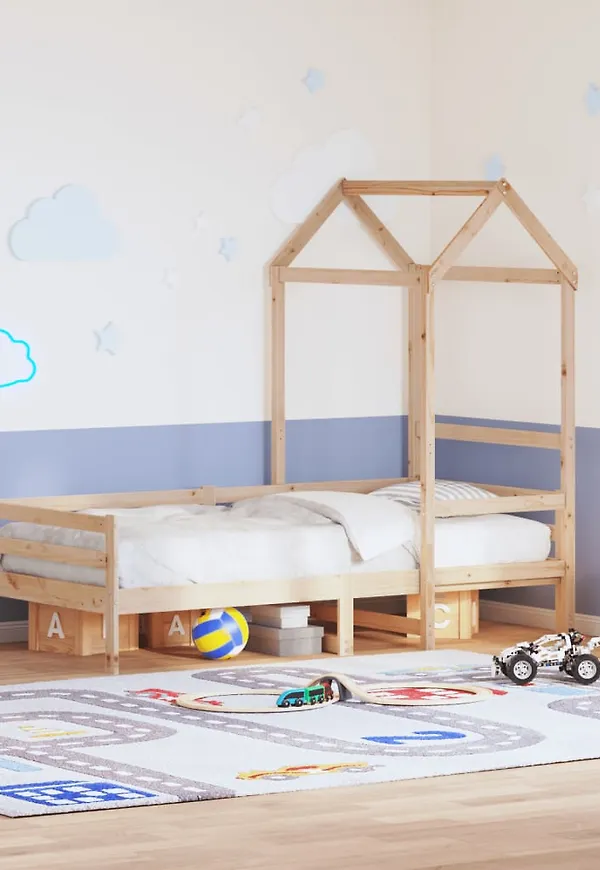 Trendig brun säng 2025 från vidaXL.