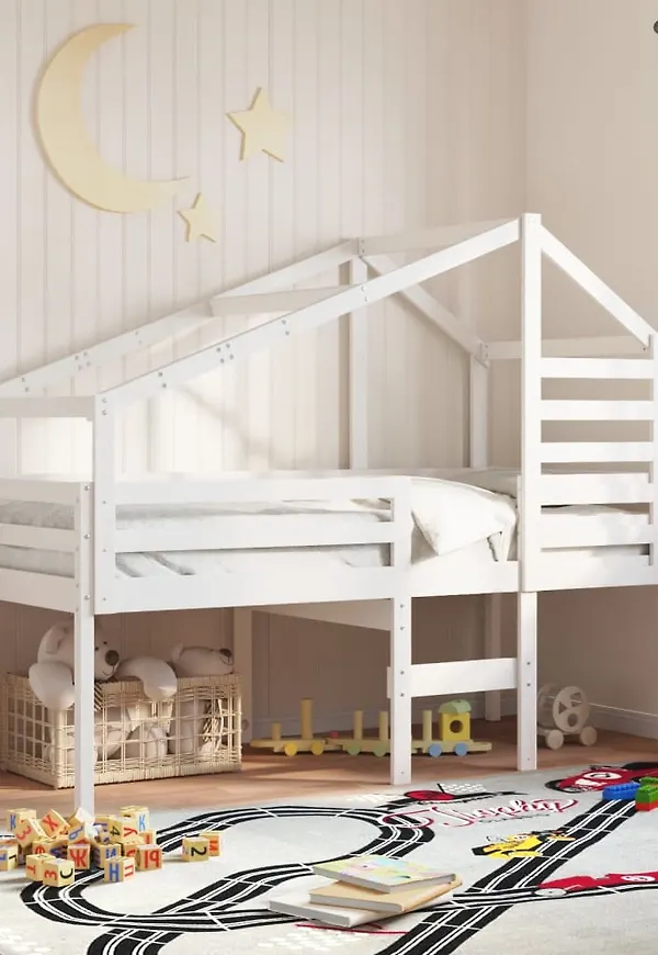 Söt vit säng 2025 från vidaXL.