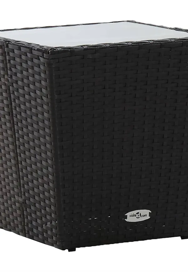 Smickrande bord i svart från vidaXL.