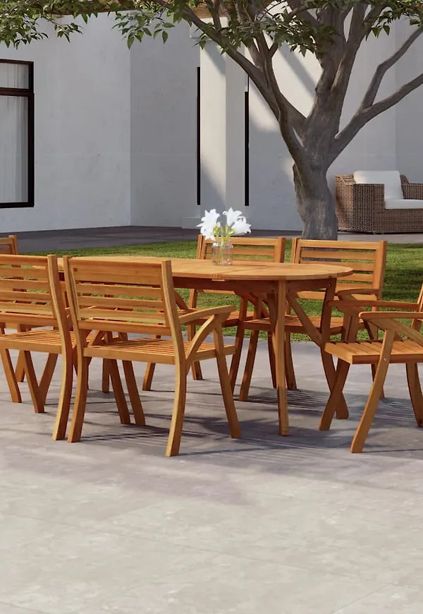 Jättefin trädgårdsbord 2025 från vidaXL.