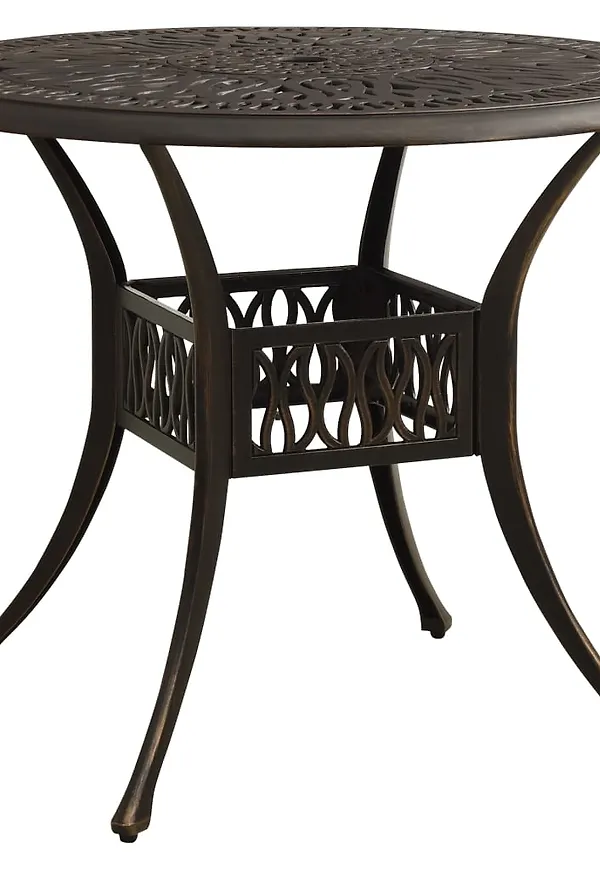 Brun vidaXL-tebord i jättefin modell.