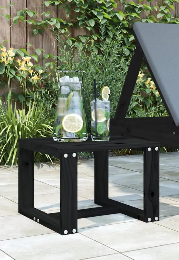 Supersnygg svart bord 2025 från vidaXL.