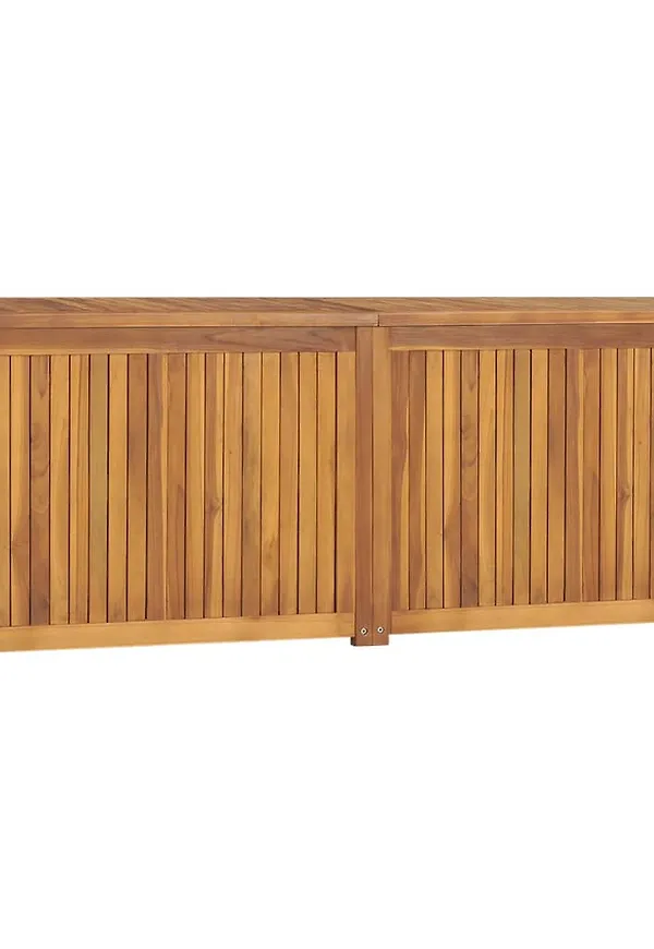 Brun vidaXL-trädgårdslåda i fin modell.