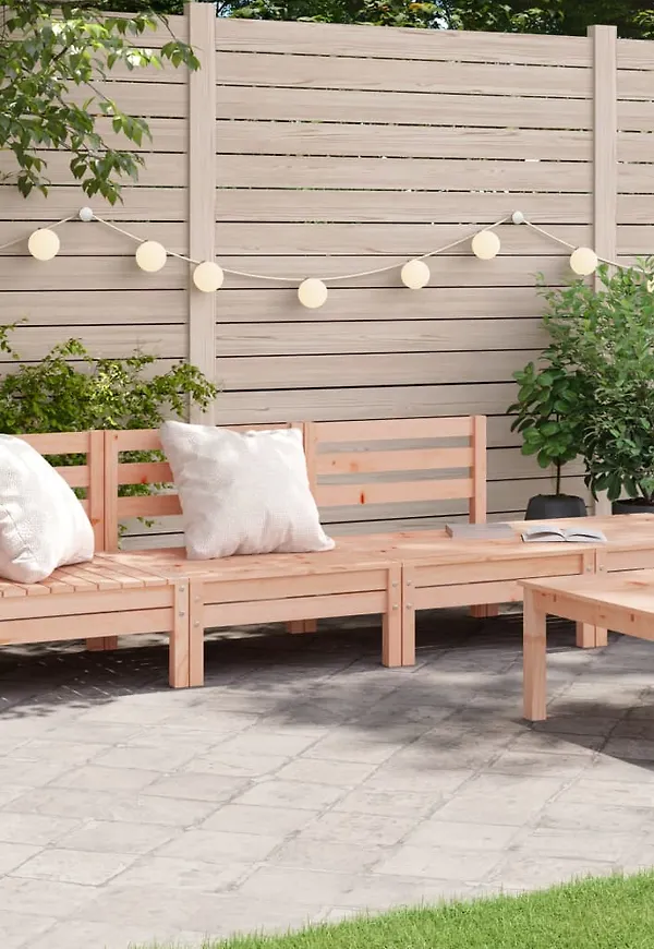 Stilren trädgårdssoffa 2025 från vidaXL.