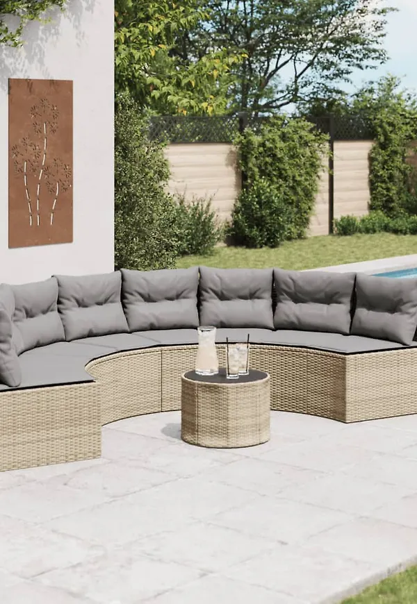 Fantastiskt snygg beige bord 2025 från vidaXL.