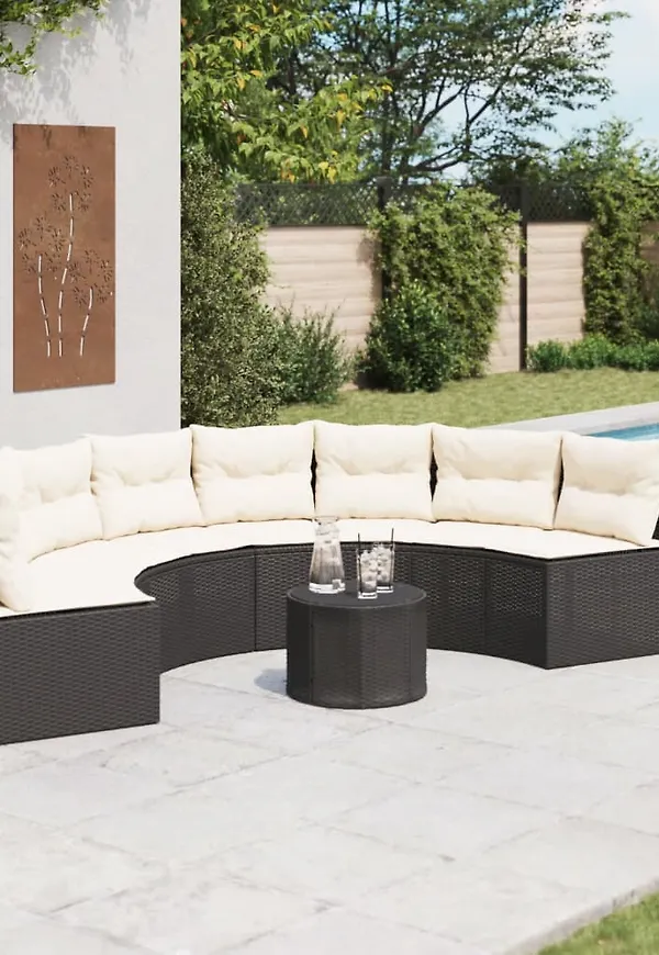 Svart VidaXL soffbord som passar perfekt till hösten 2025!