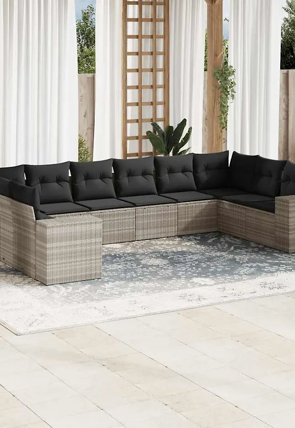 Cool grå soffgrupp 2025 från vidaXL.