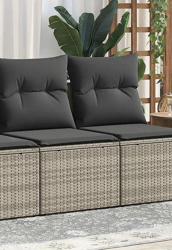 Grå VidaXL möbelgrupp som passar perfekt till hösten 2025!