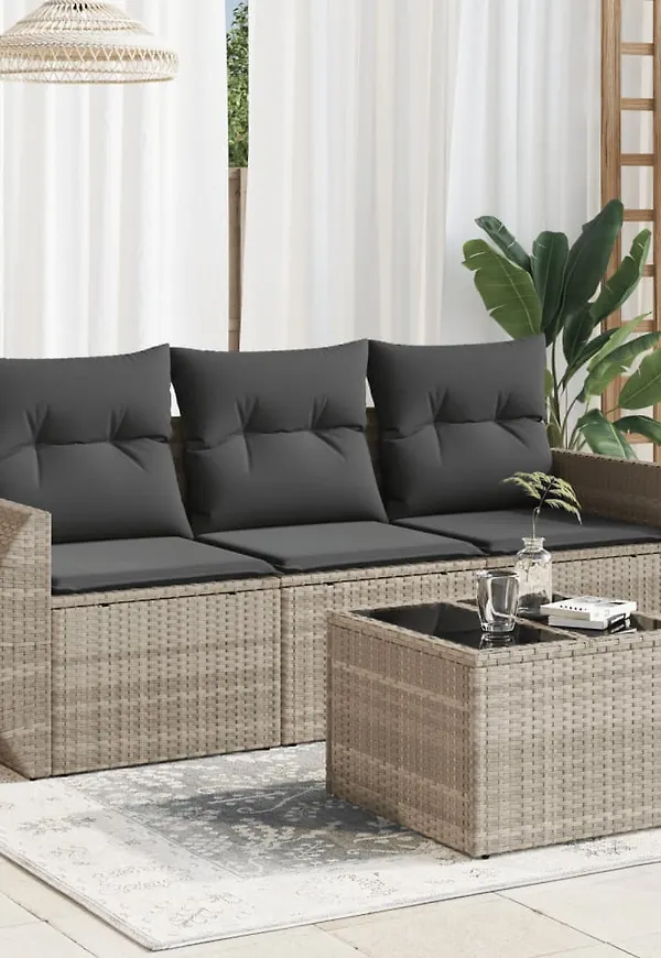 Fantastiskt fin grå soffgrupp 2025 från vidaXL.