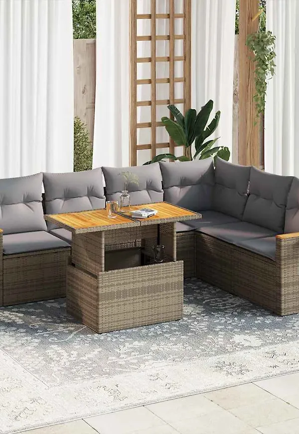 Söt beige bord 2025 från vidaXL.