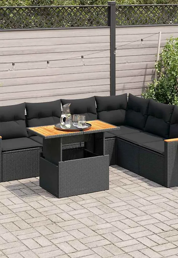 Fantastiskt snygg trädgårdsbord 2025 från vidaXL.