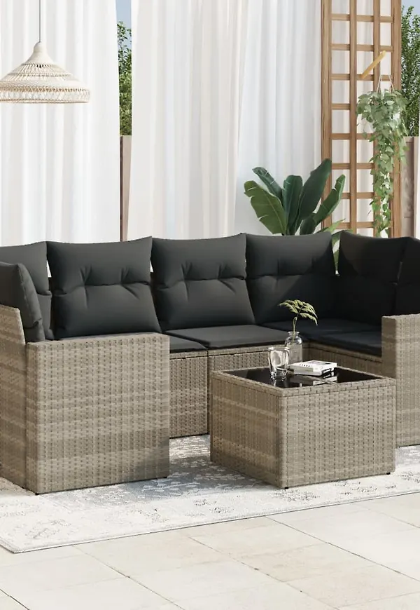 Söt grå soffgrupp 2025 från vidaXL.