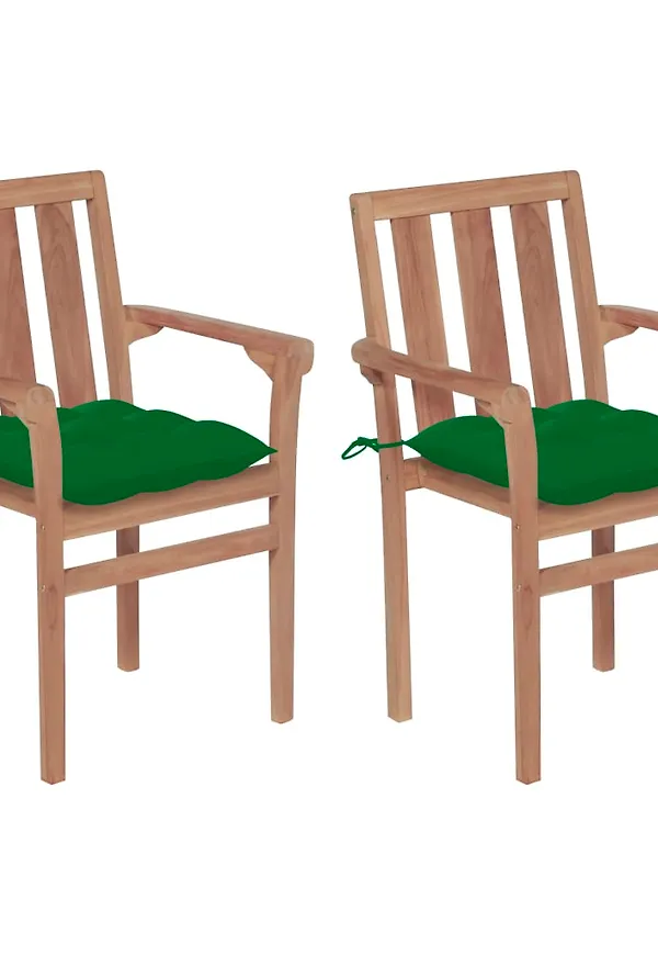 Jättesnygg grön stol 2025 från vidaXL.