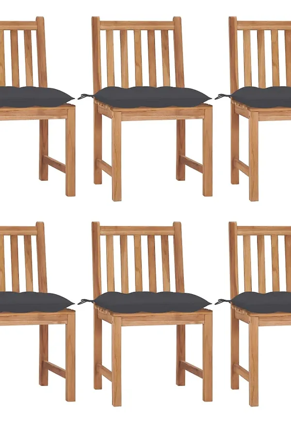 Trendig trädgårdsmöbel i teak från vidaXL.