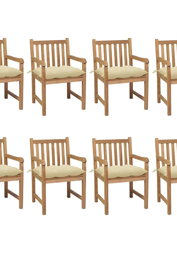 Elegant sittmöbel i vitt från vidaXL.