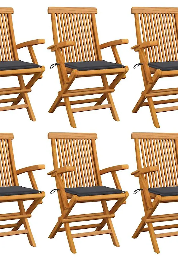 Otroligt snygg utemöbel i teak från vidaXL.