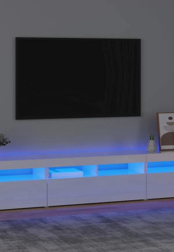 Jättefin möbel i vitt från vidaXL.