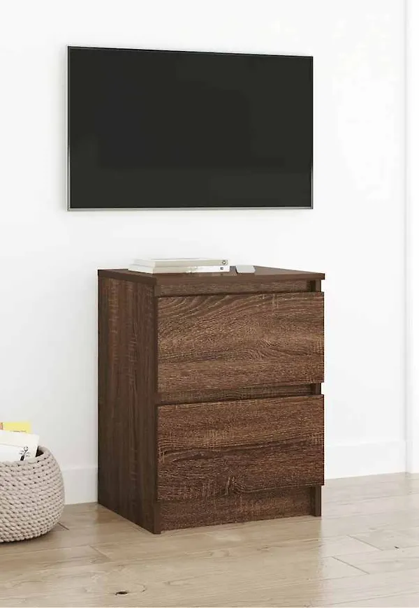 Klassisk nattduksbord i ek 2025 från vidaXL.