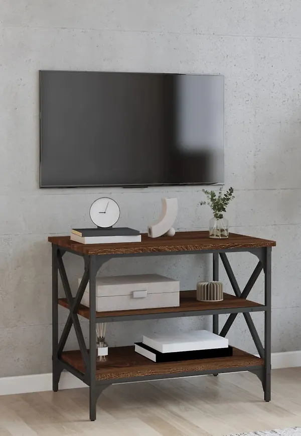 Brun vidaXL-ramar i trendig modell.