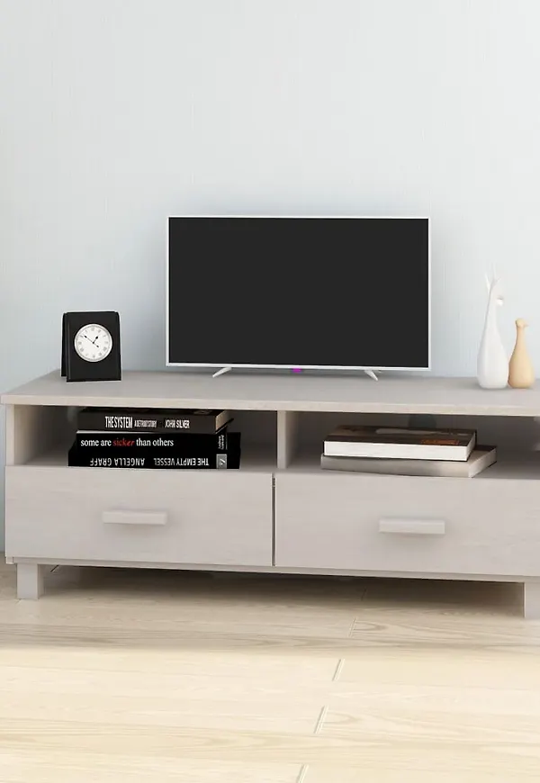 Vit vidaXL-fotoram i fin modell.