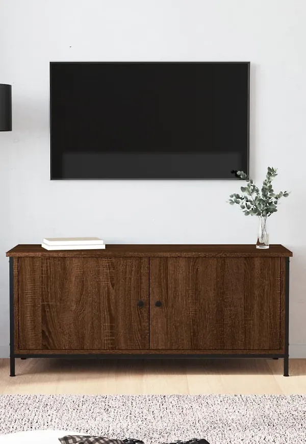 Superfin fotoram i brun färg gjord i ek.