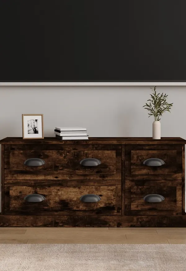 Otroligt snygg fotoram i brun färg gjord i ek.