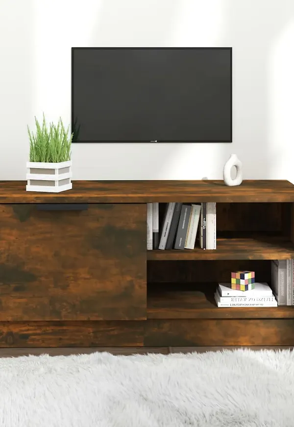 Otroligt snygg vidaxl möbel i brun färg gjord i ek.