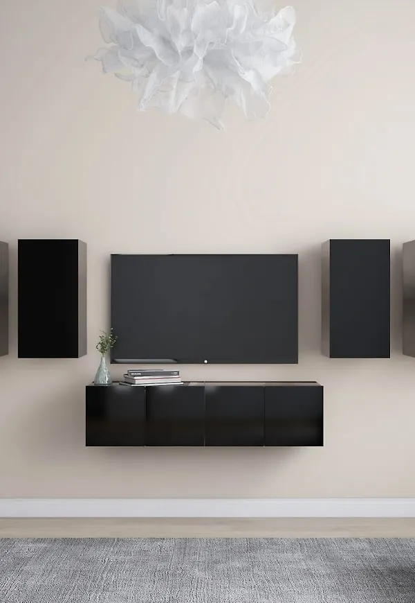 Komfortabel svart skåp 2025 från vidaXL.