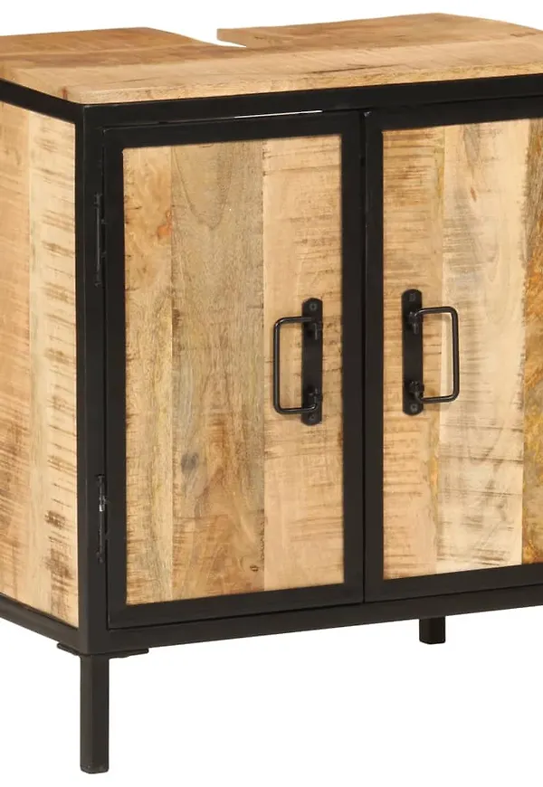 Jättesnygg järnmöbel i brunt från vidaXL.