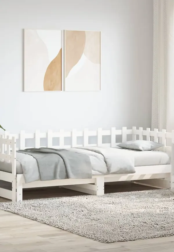 Riktigt fin vit säng 2025 från vidaXL.