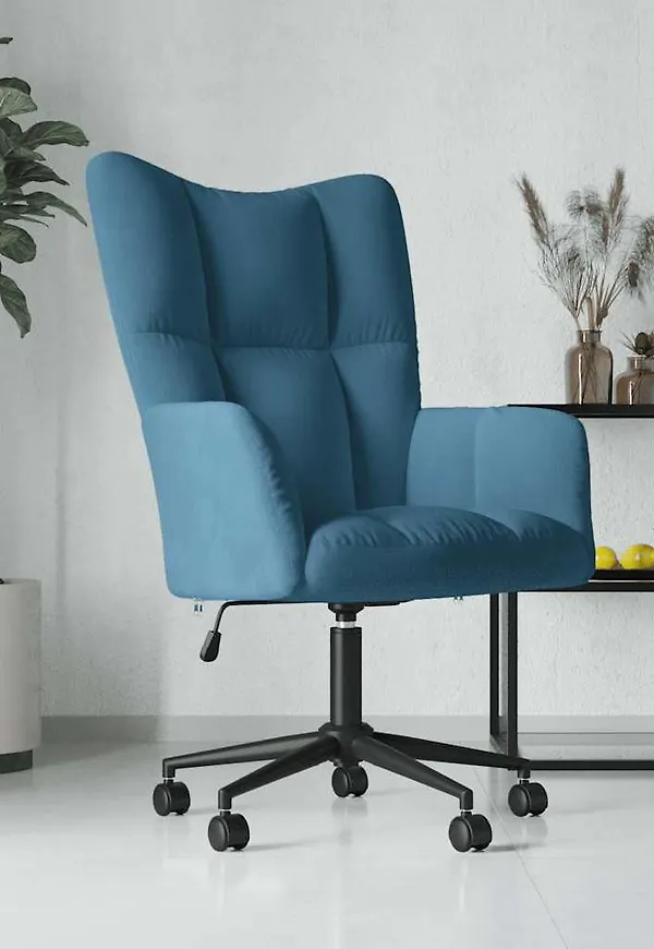 Modern blå stol 2025 från vidaXL.