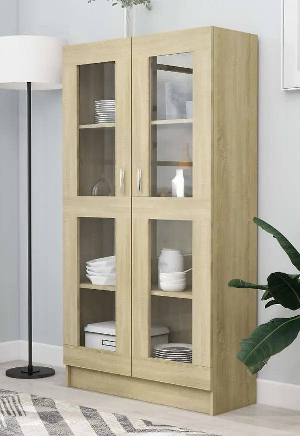 Bokhylla i ek som passar perfekt till våren 2025!