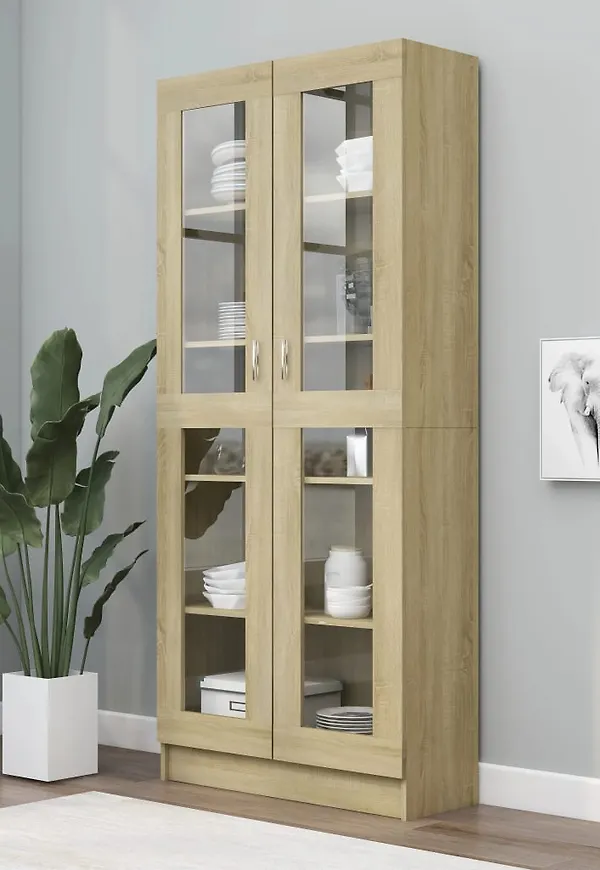 Bokhylla i ek som passar perfekt till våren 2025!